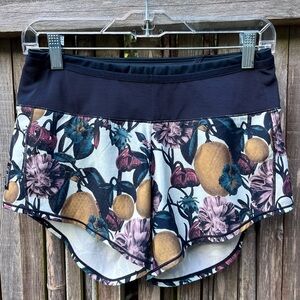 Oiselle Toolbelt Roga Shorts 4” sz 2